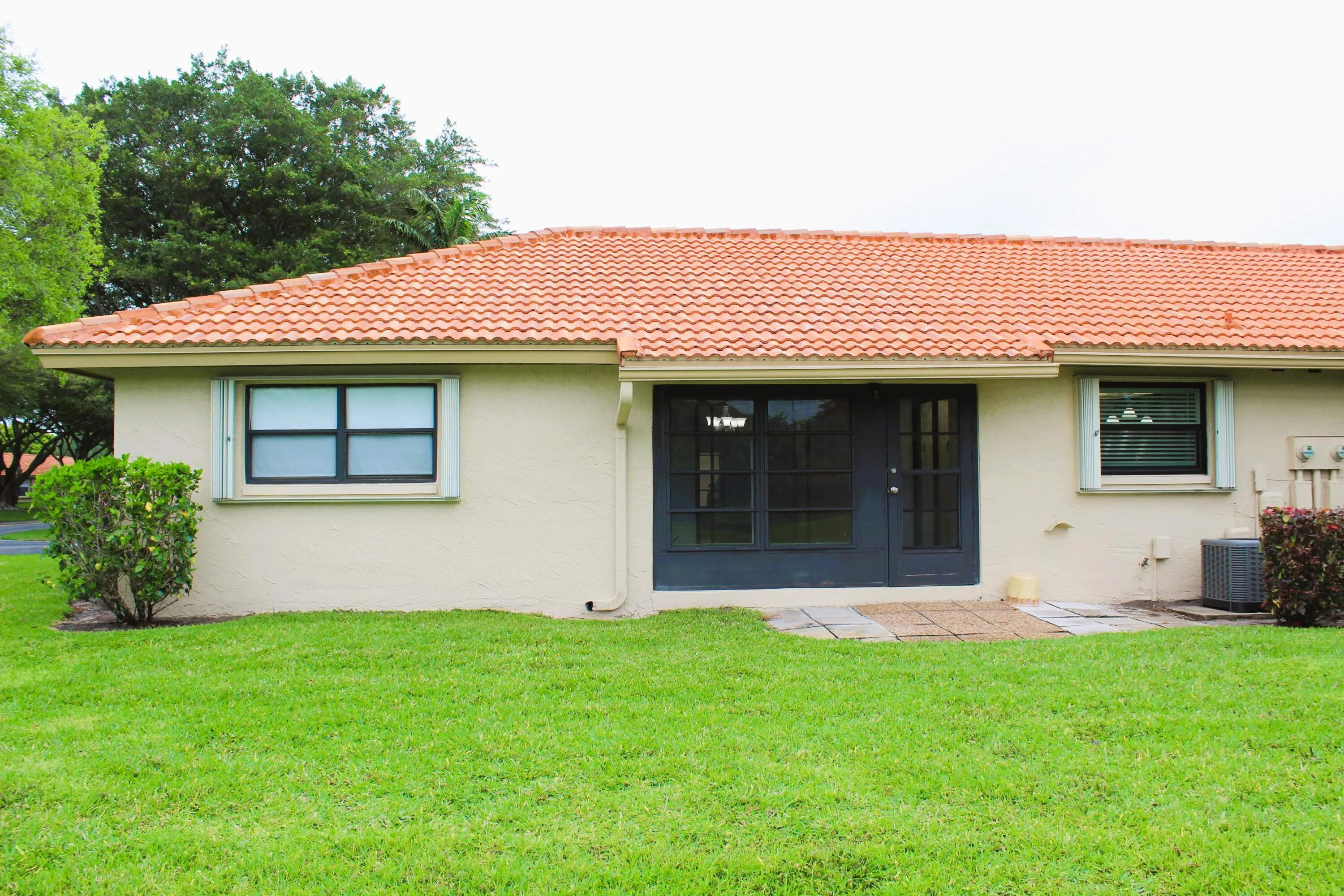 BACK OF VILLA