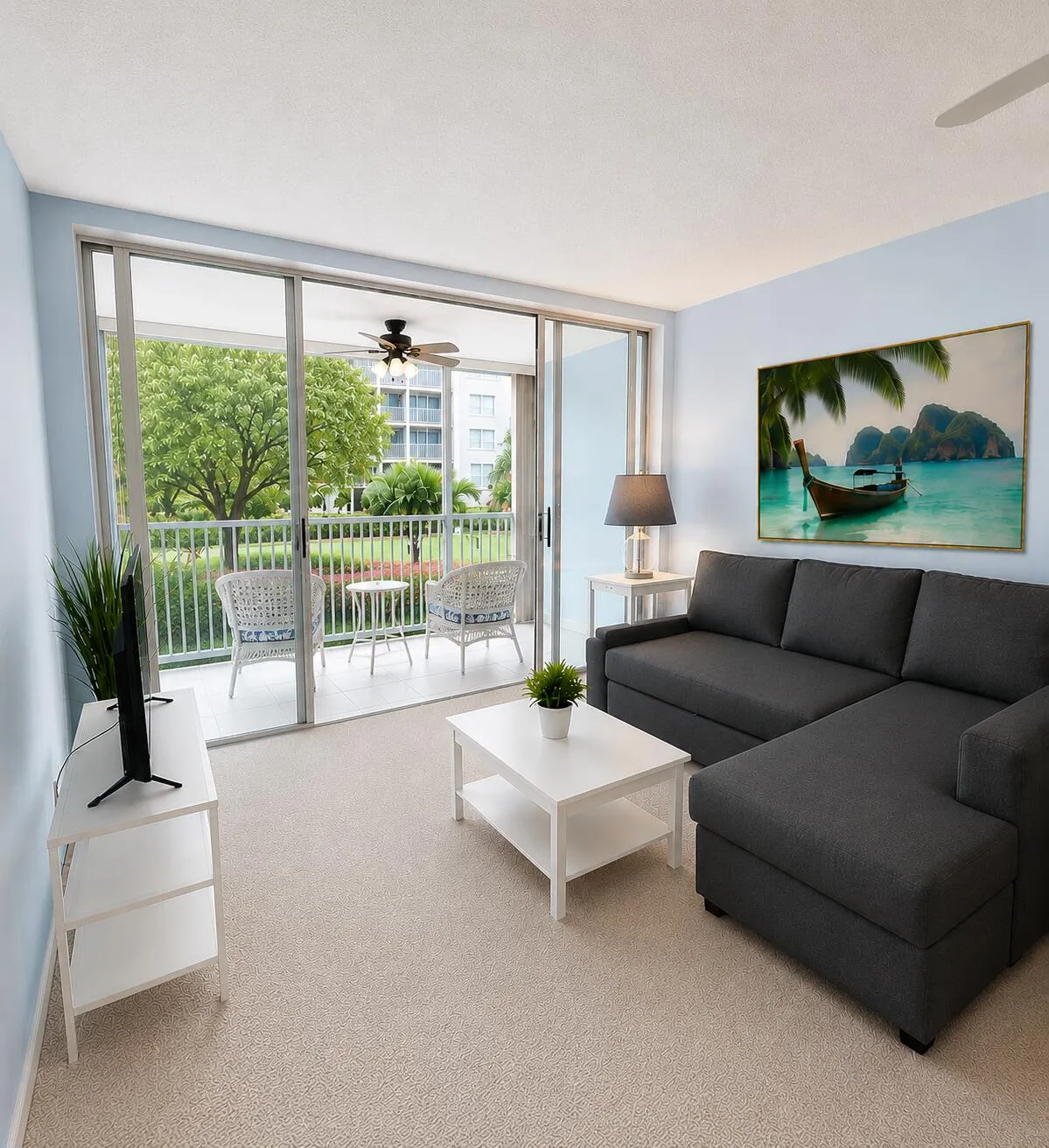 Living Room + Lanai