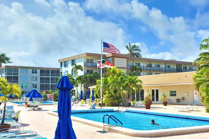 Clubhouse + two pools