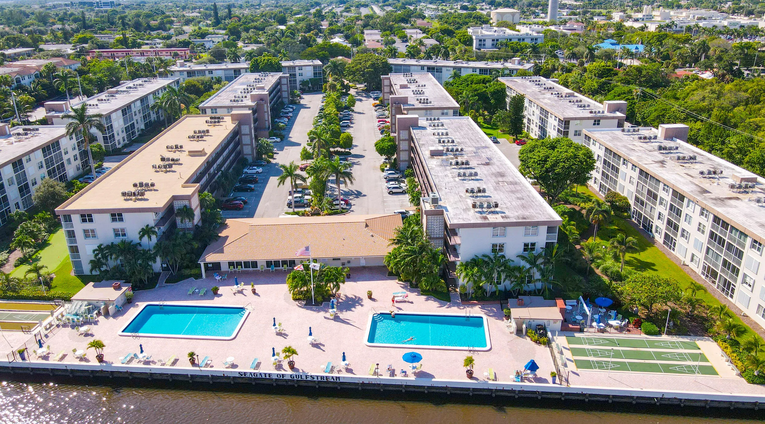 Aerial View Looking West