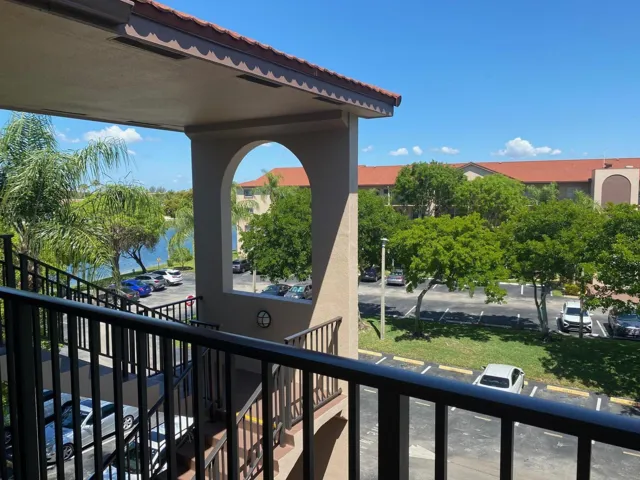 View from 4th floor balcony