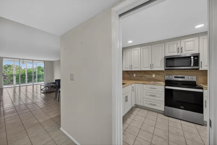 entrance to unit - kitchen entry