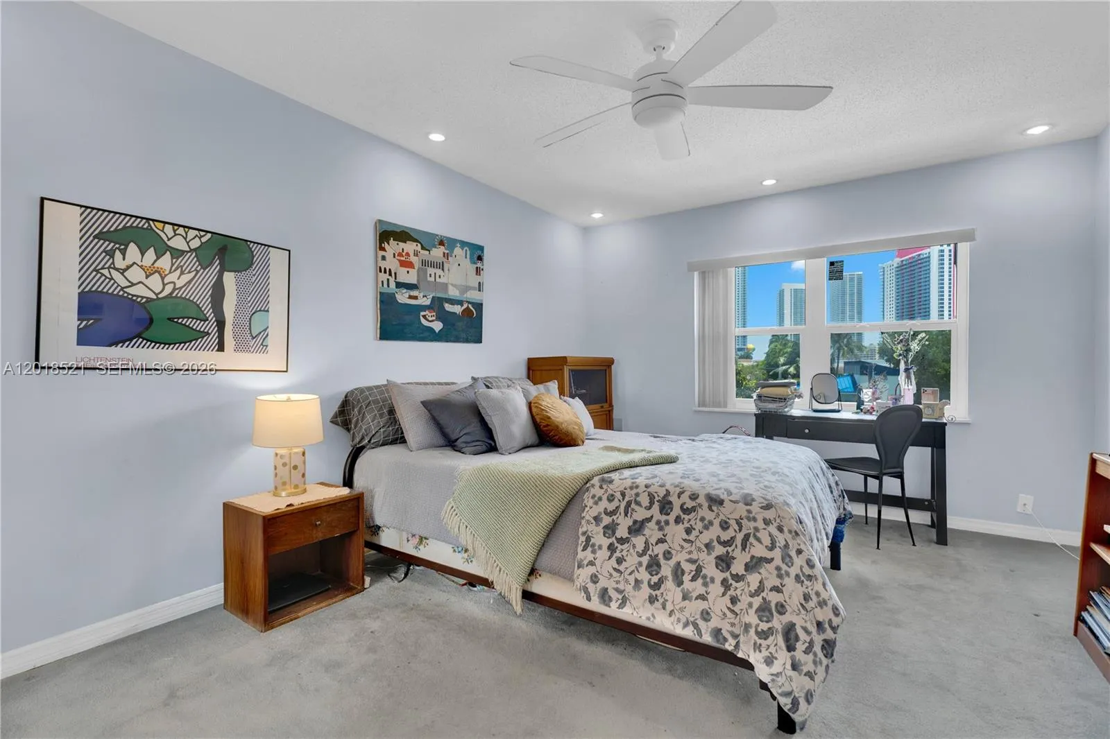 2nd bedroom with water views