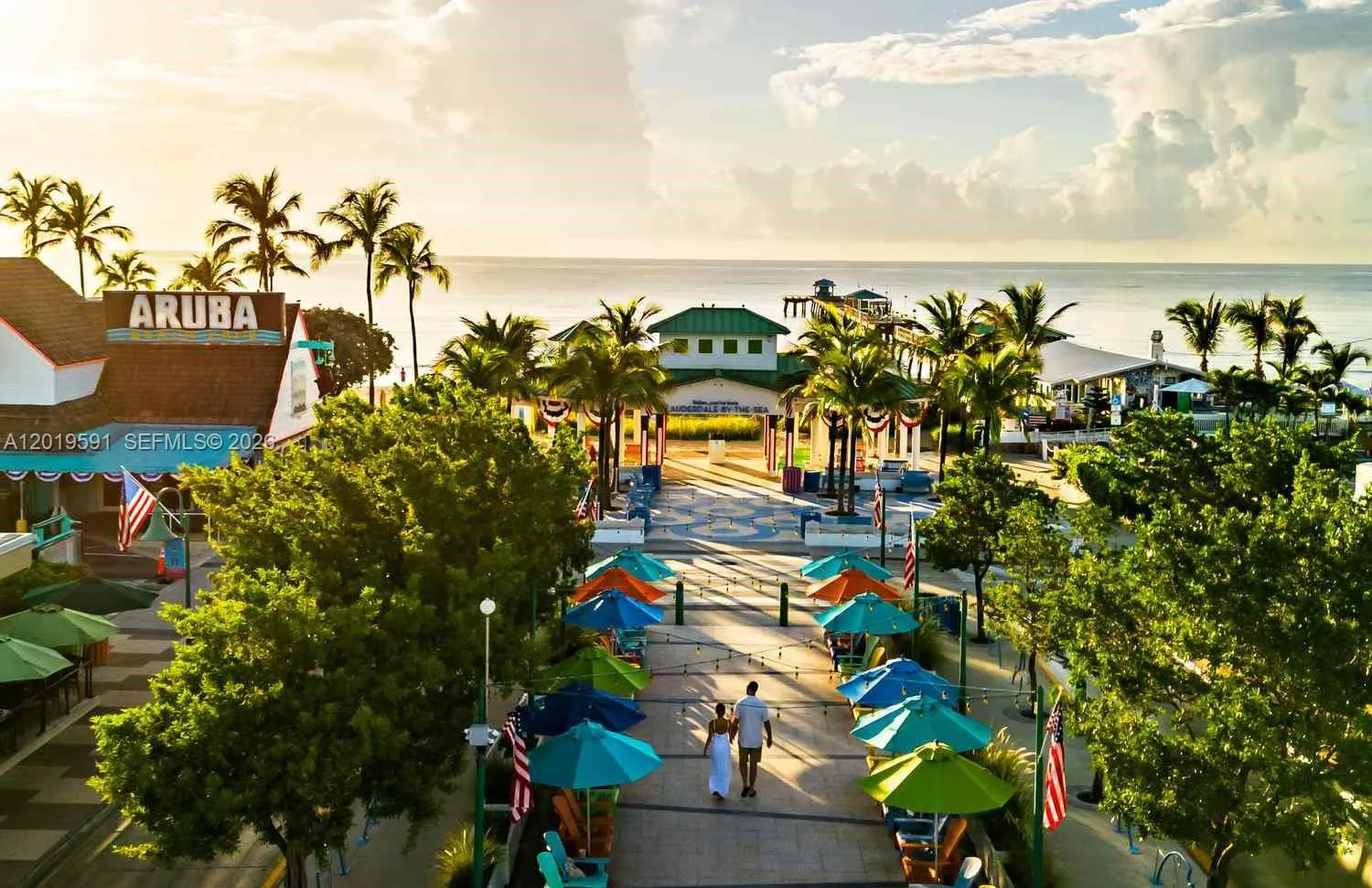 Tropical waterfront destination views showcasing nearby resort-style attractions and South Florida scenery.