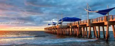 Beautiful beachfront dining and waterfront sunset scenery near premier South Florida attractions.