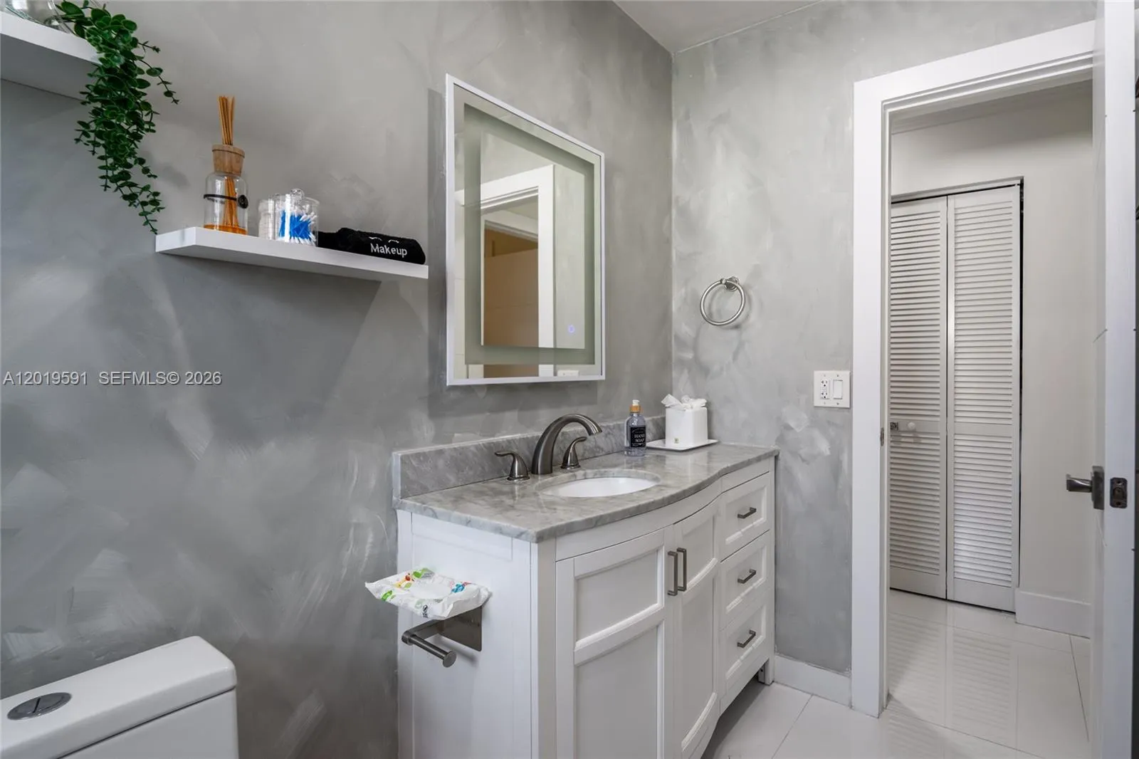 Modern bathroom with upgraded finishes, walk-in shower, and clean contemporary design.Slot 25: Fun bunk bedroo