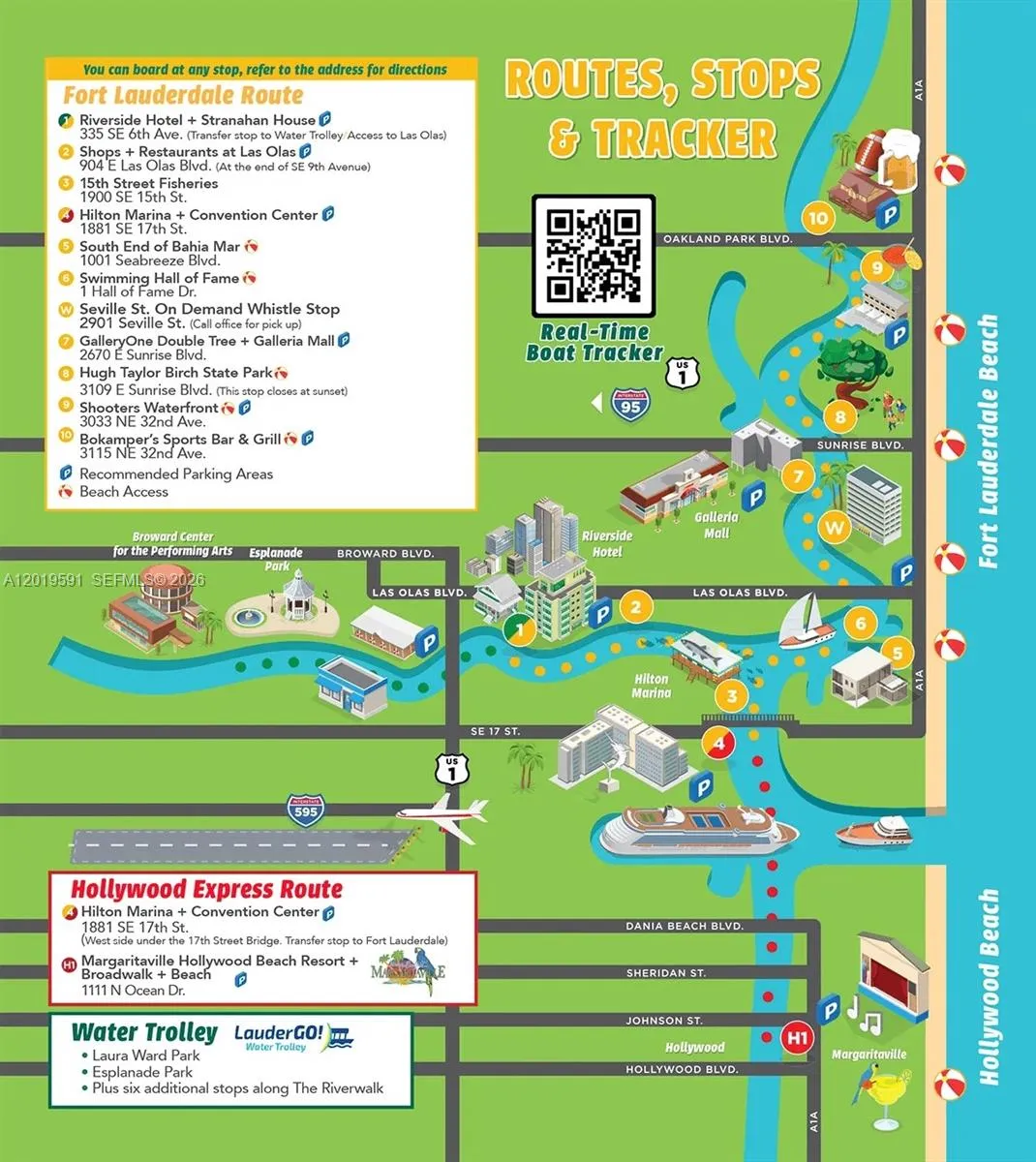 Nearby park and recreation map highlighting local outdoor activities, waterfront parks, and community amenities.