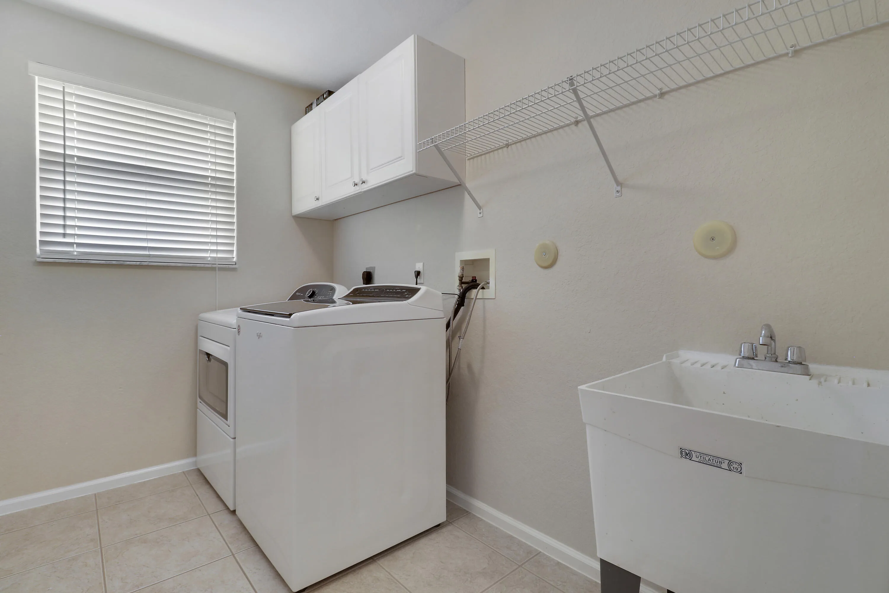 Upstairs Laundry room
