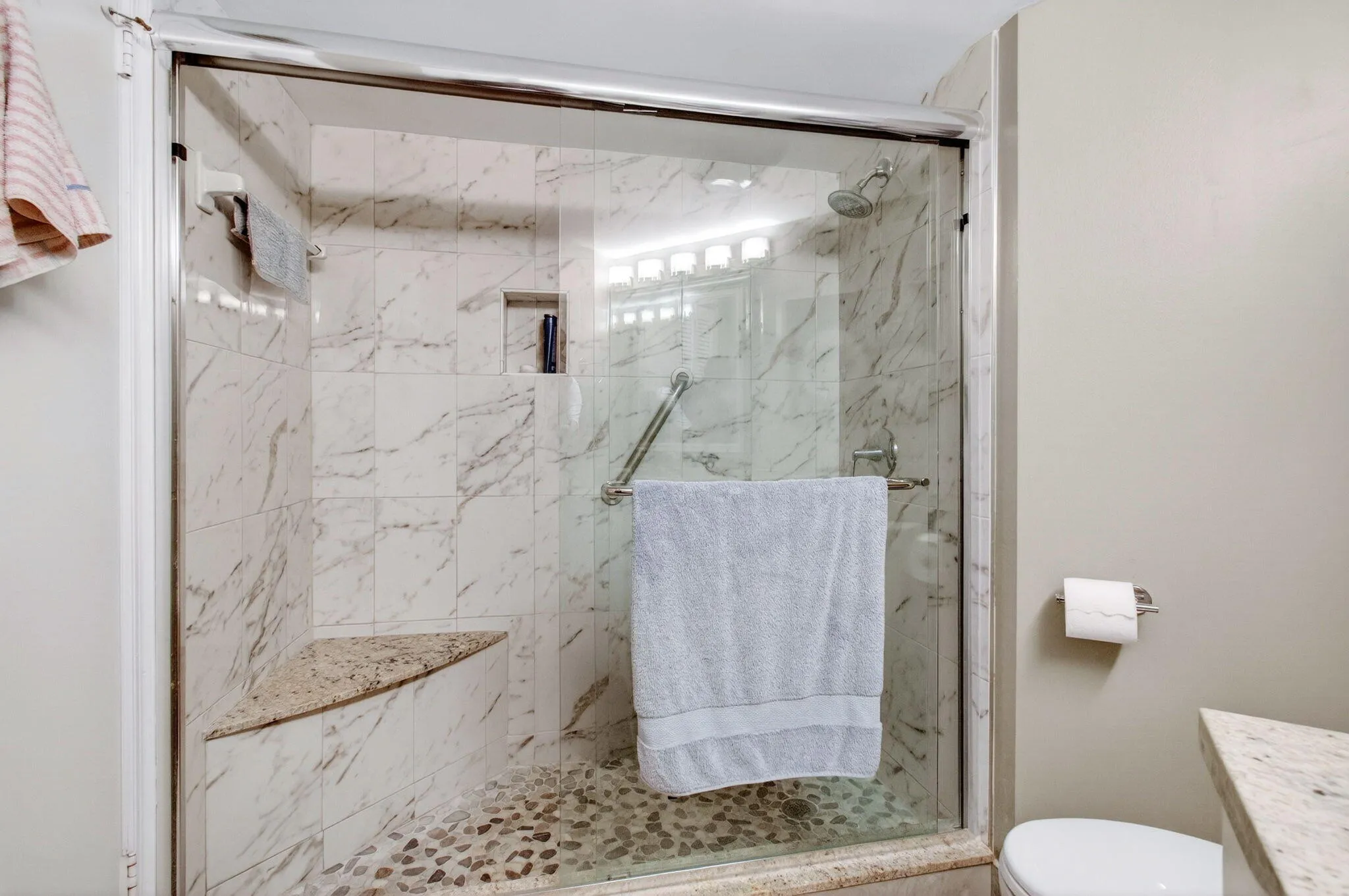 Walk in shower