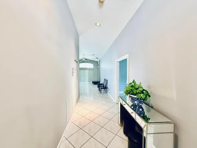 Foyer/Hallway to Open Living Room