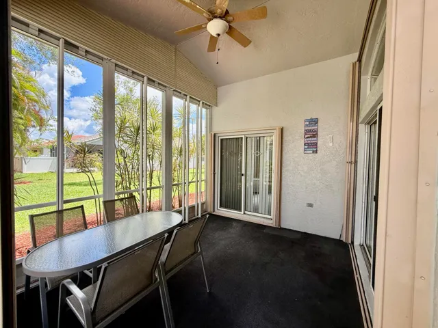 Glassed in Lanai off of Living Room