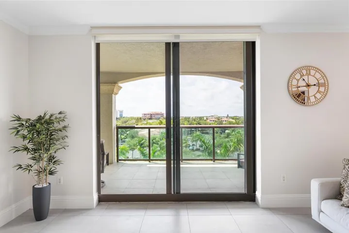 Patio View From Living Area