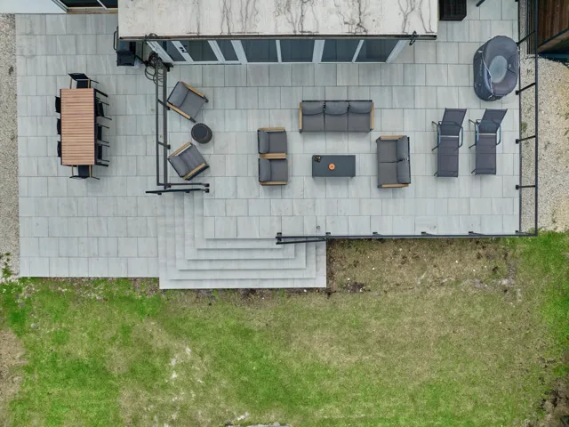 (50) Back Patio Aerial