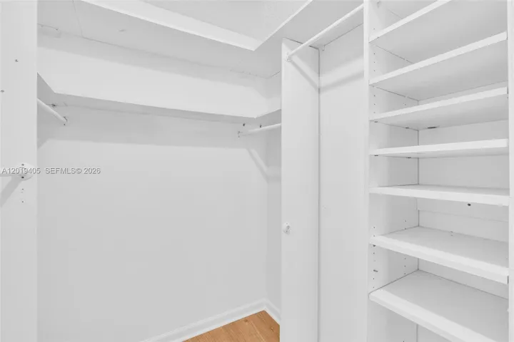 primary walk in closet