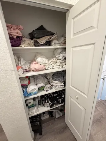 Laundry Closet - upstairs