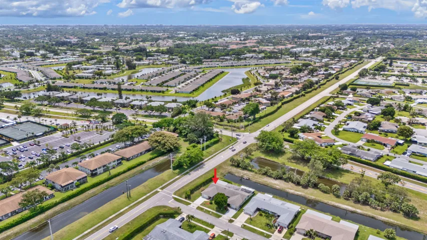 Aerial Neighborhood View