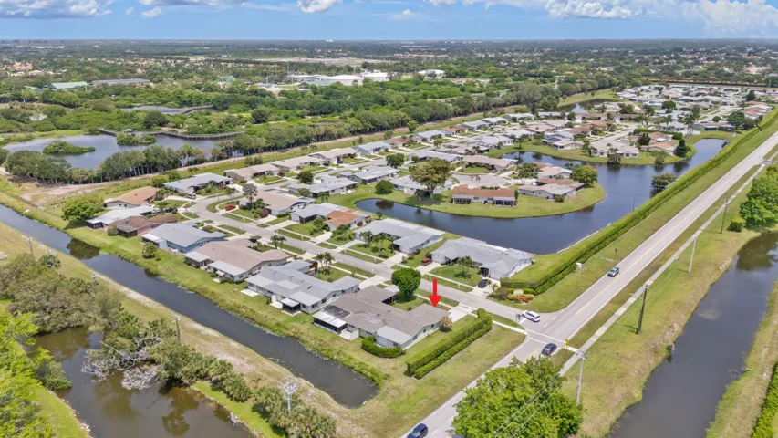 Aerial Neighborhood View