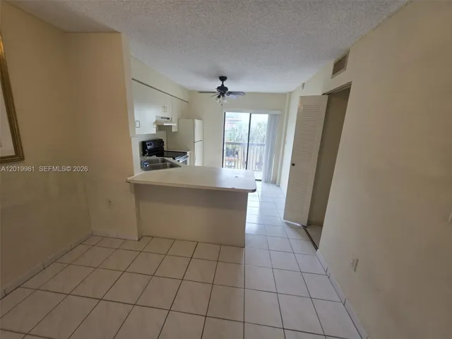 Dining room facing kitchen