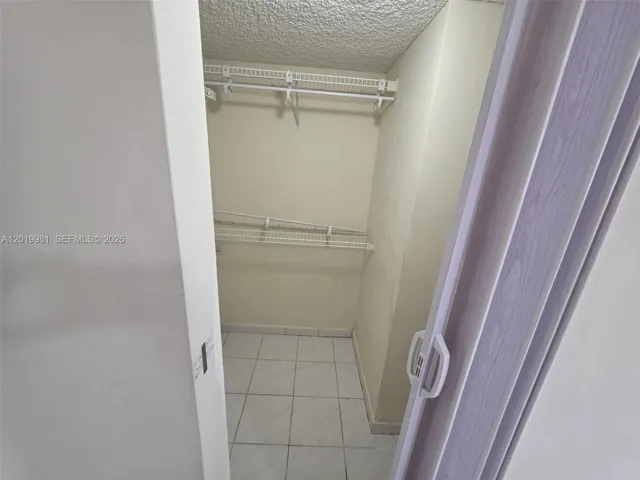 Primary spacious walk in closet