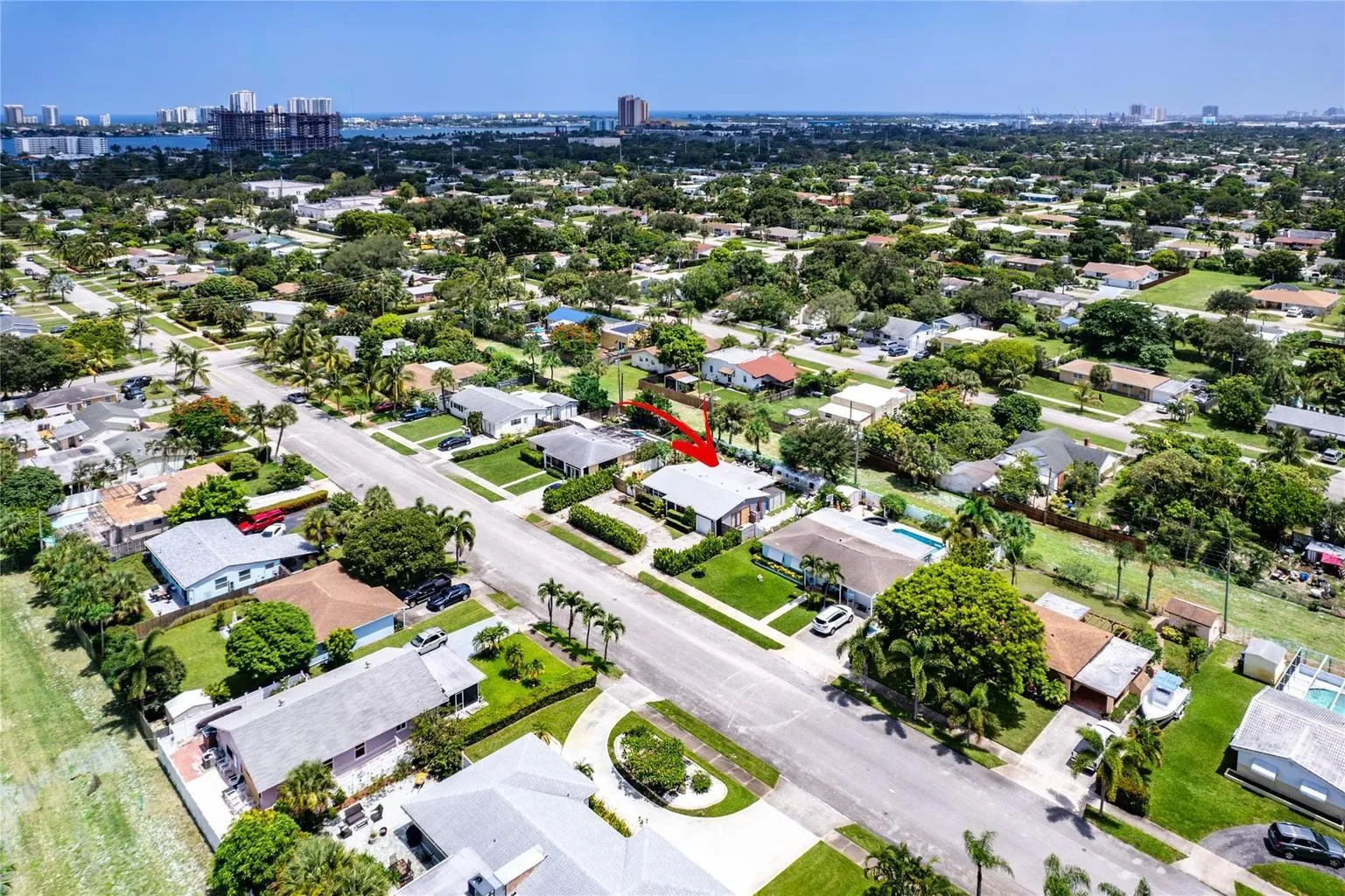 Neighborhood Aerial View