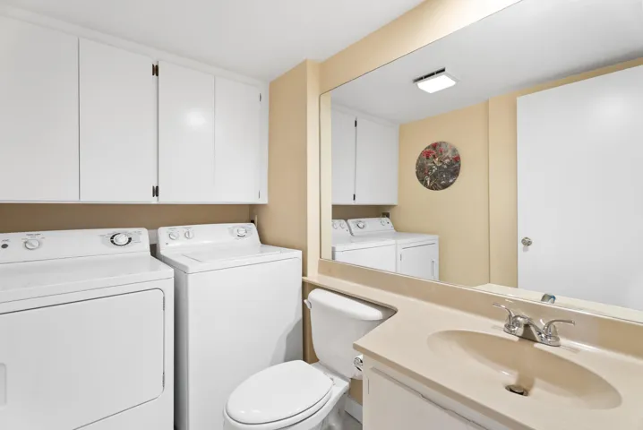 Half Bath- Laundry