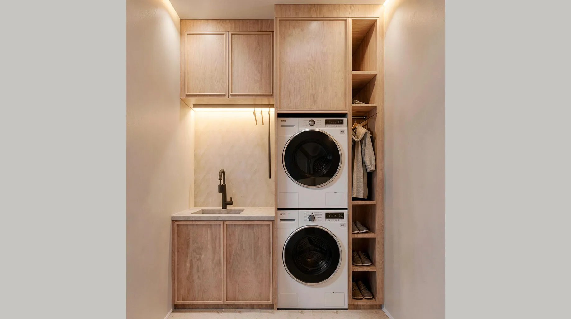 Second Floor Laundry room