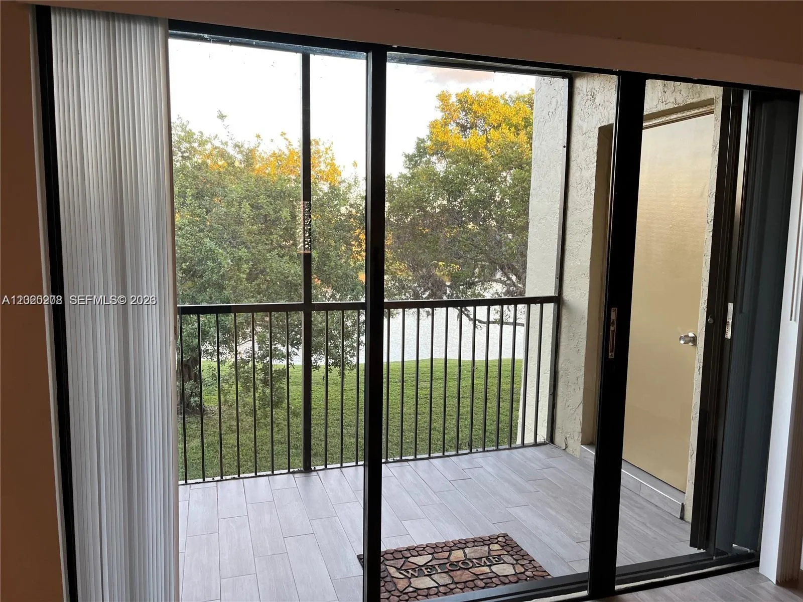 BALCONY W/ VIEW TO HUGE LAKE