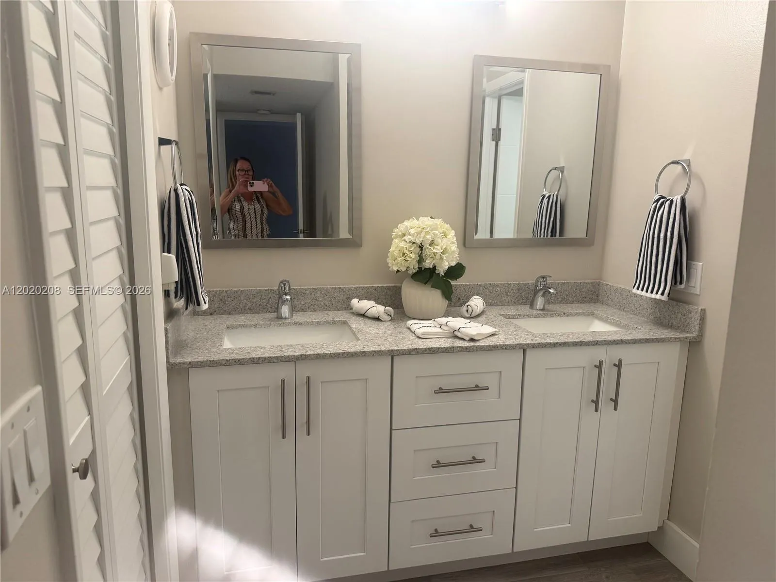 MASTER BATHROOM W? TWO SINKS
