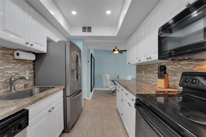 Kitchen With Granite Counters