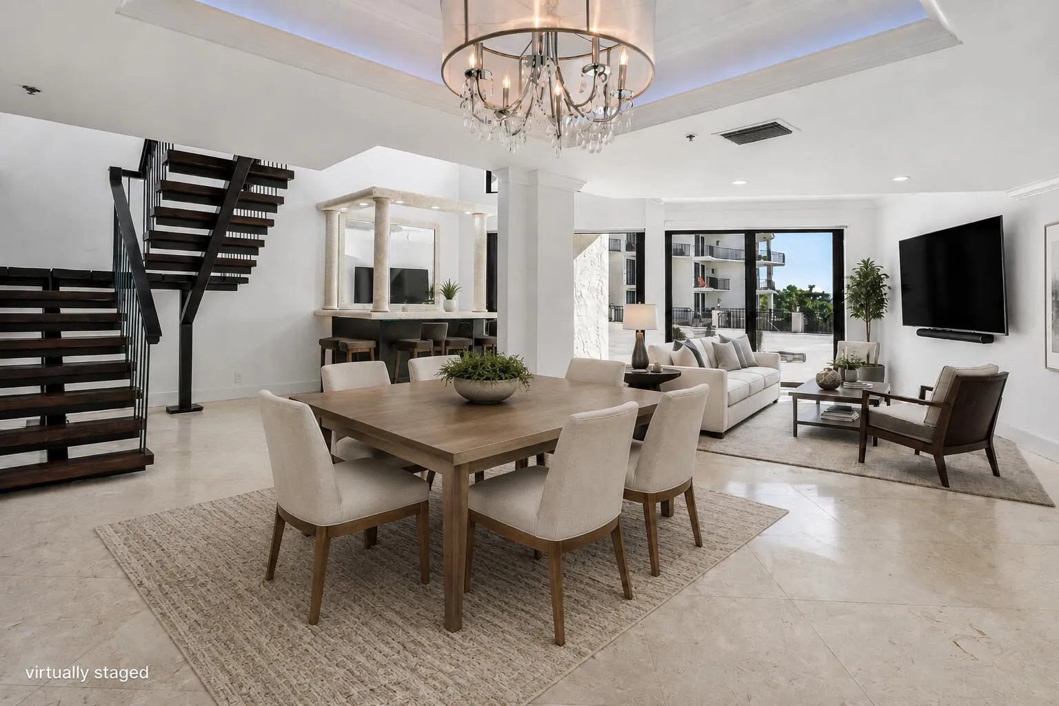 Dining Room, Living Room