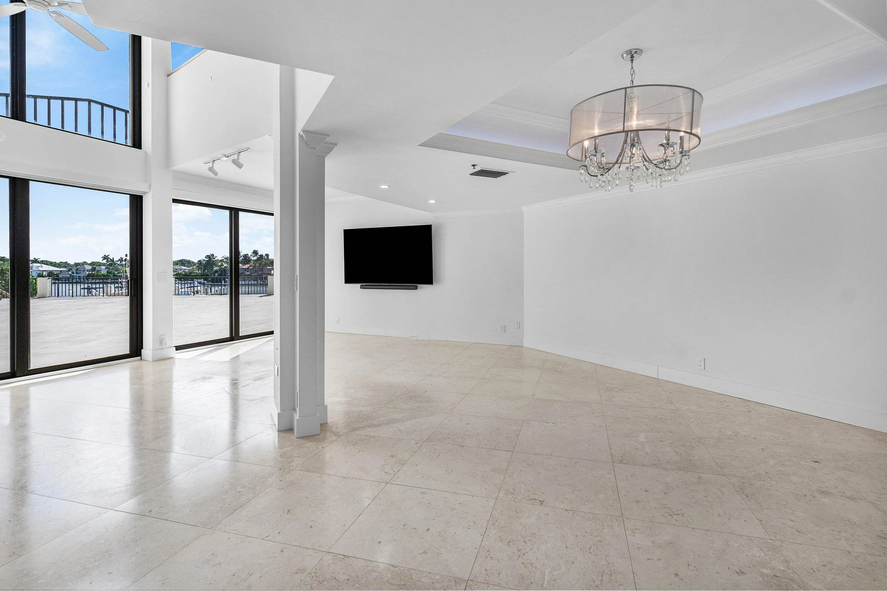 Living Room and Dining Room