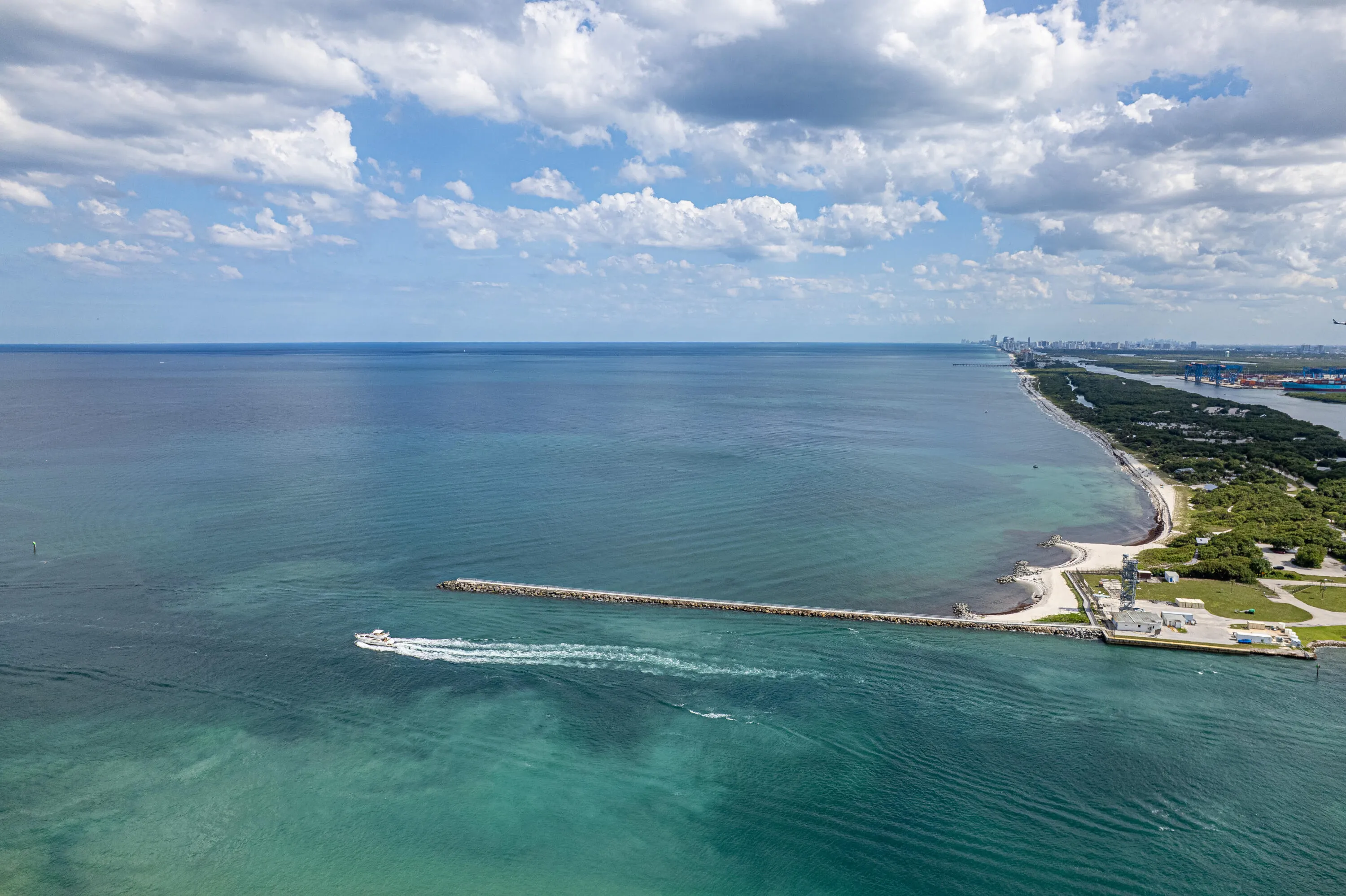 watch the boating activity at the port