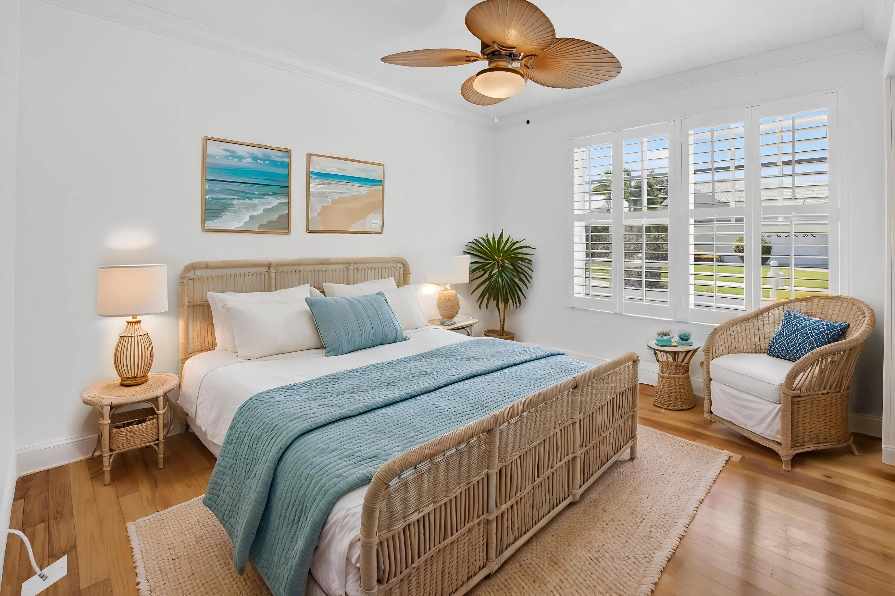 Second Bedroom Staged