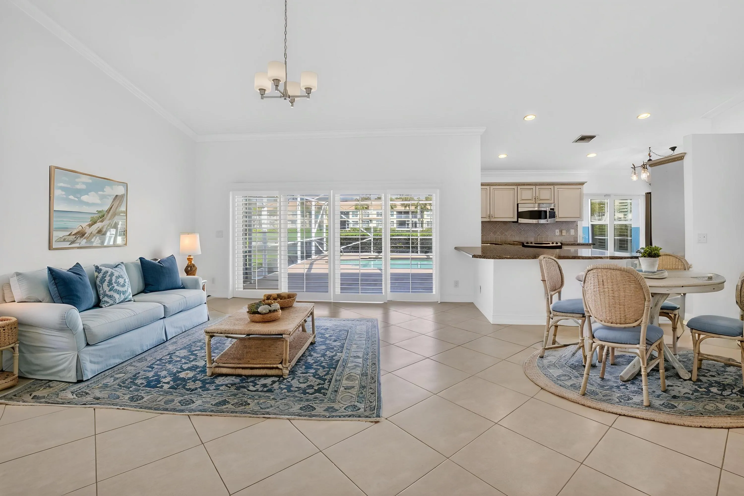 Living Room Staged