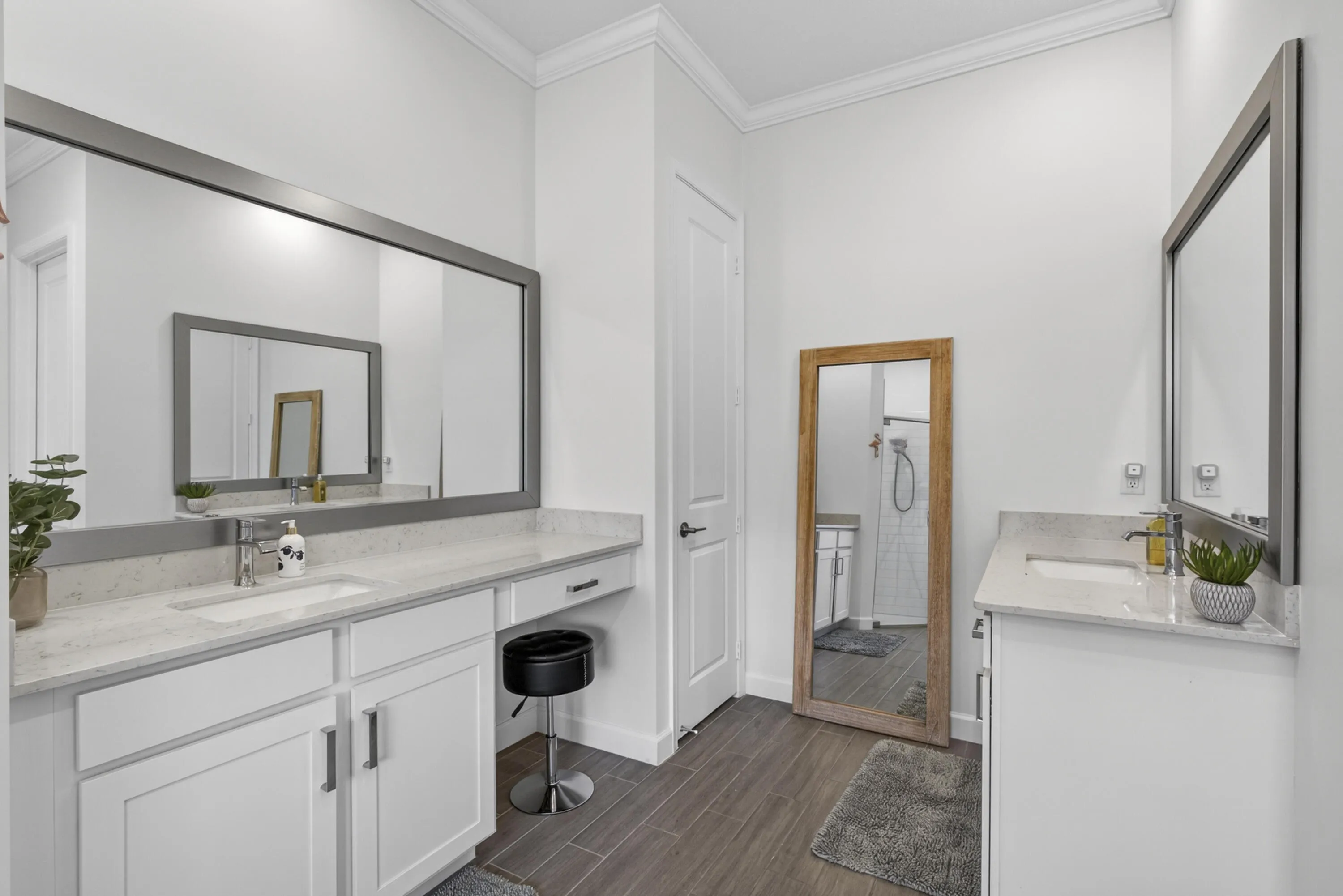 Primary Bathroom Separate Vanity Sinks