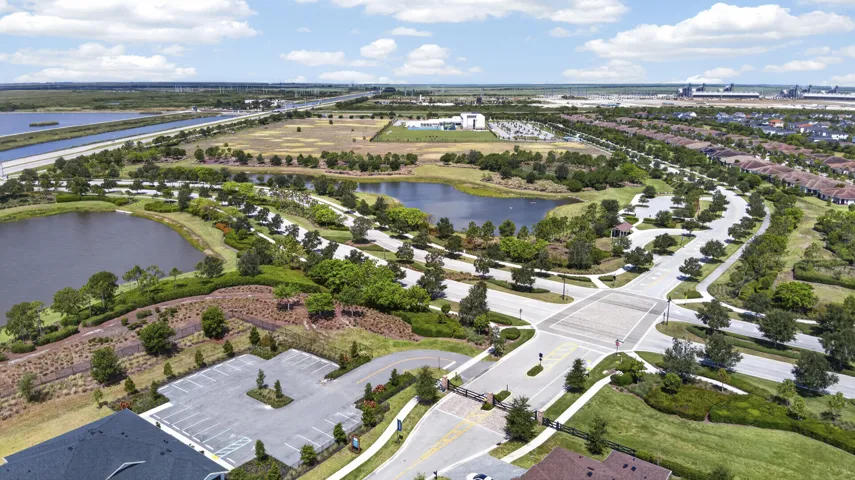 Using the private gate offers a short drive to the road leading to Saddle View Elementary, which is also just a short walking or biking distance from Tackle Box Trail.