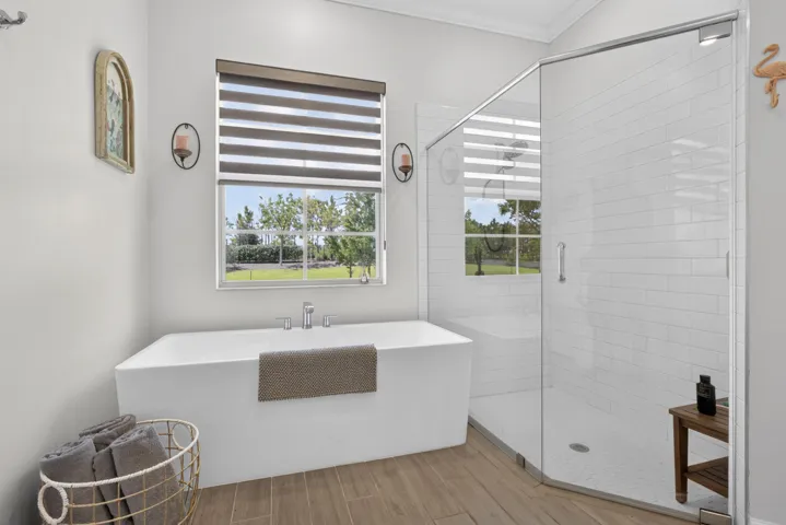 Primary Tub & Shower