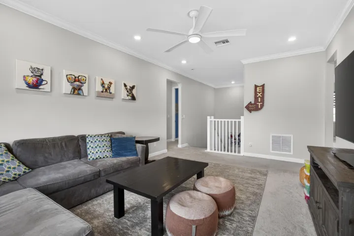 2nd Floor Family Room View of Stairs