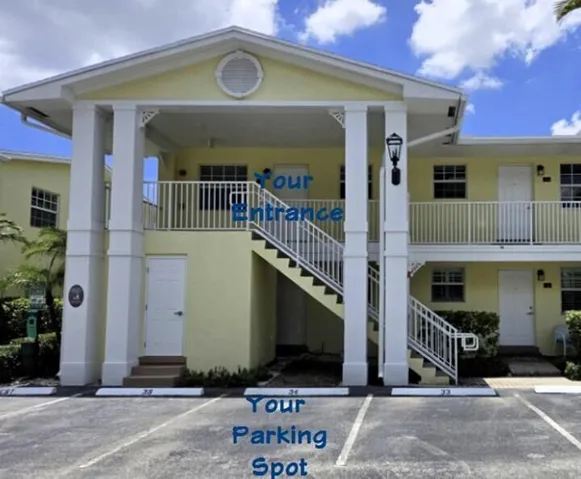 Your parking right in front