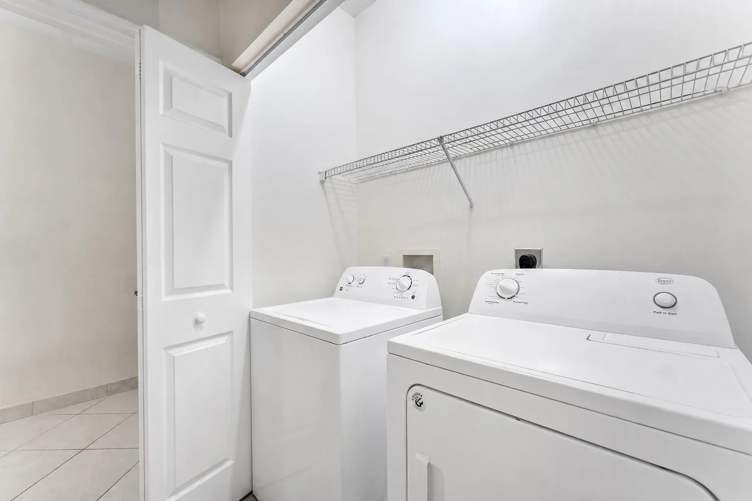 Staged Laundry