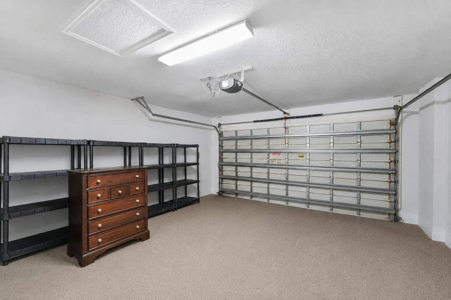 Staged Garage