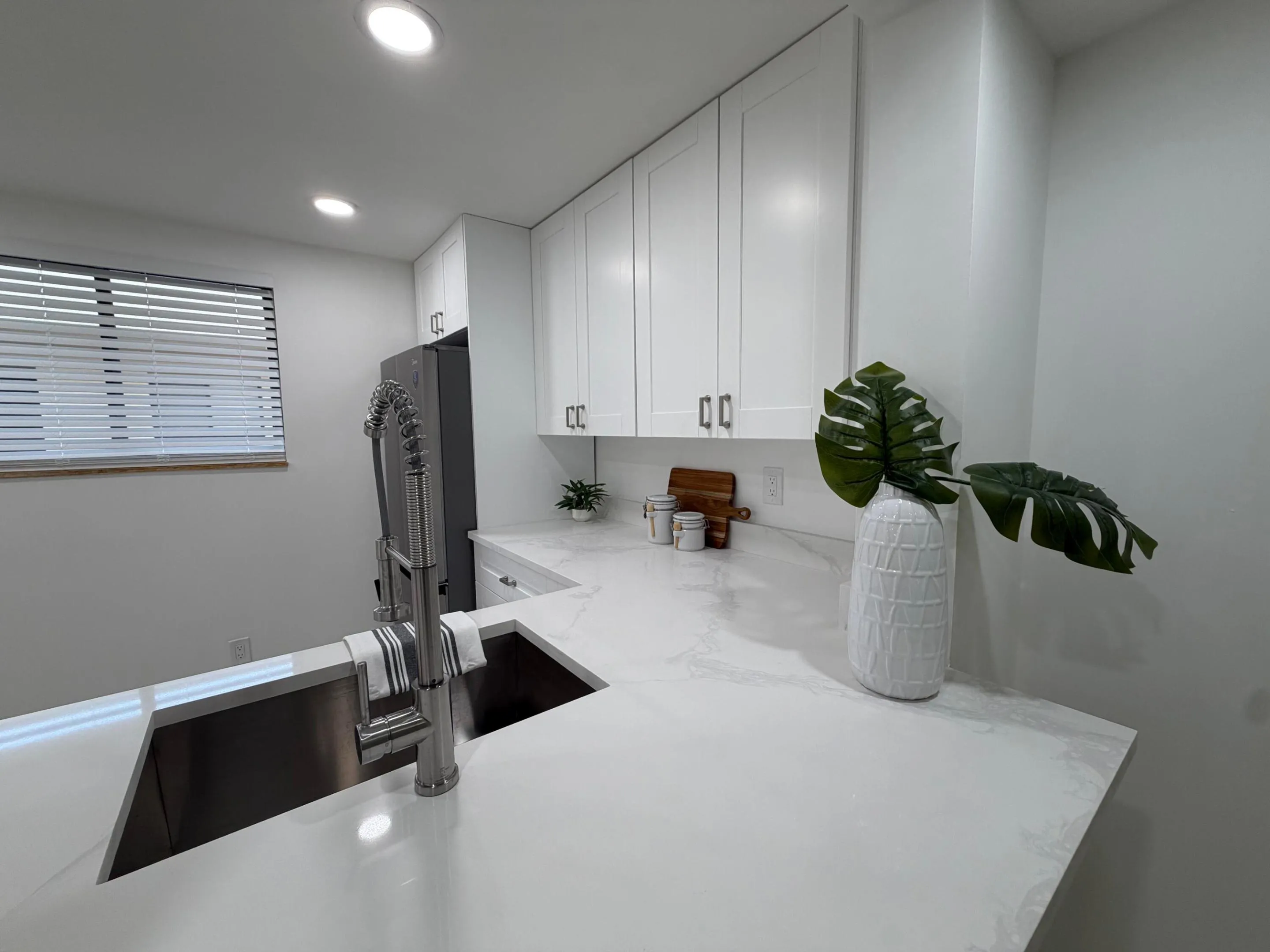 Completely remodeled kitchen