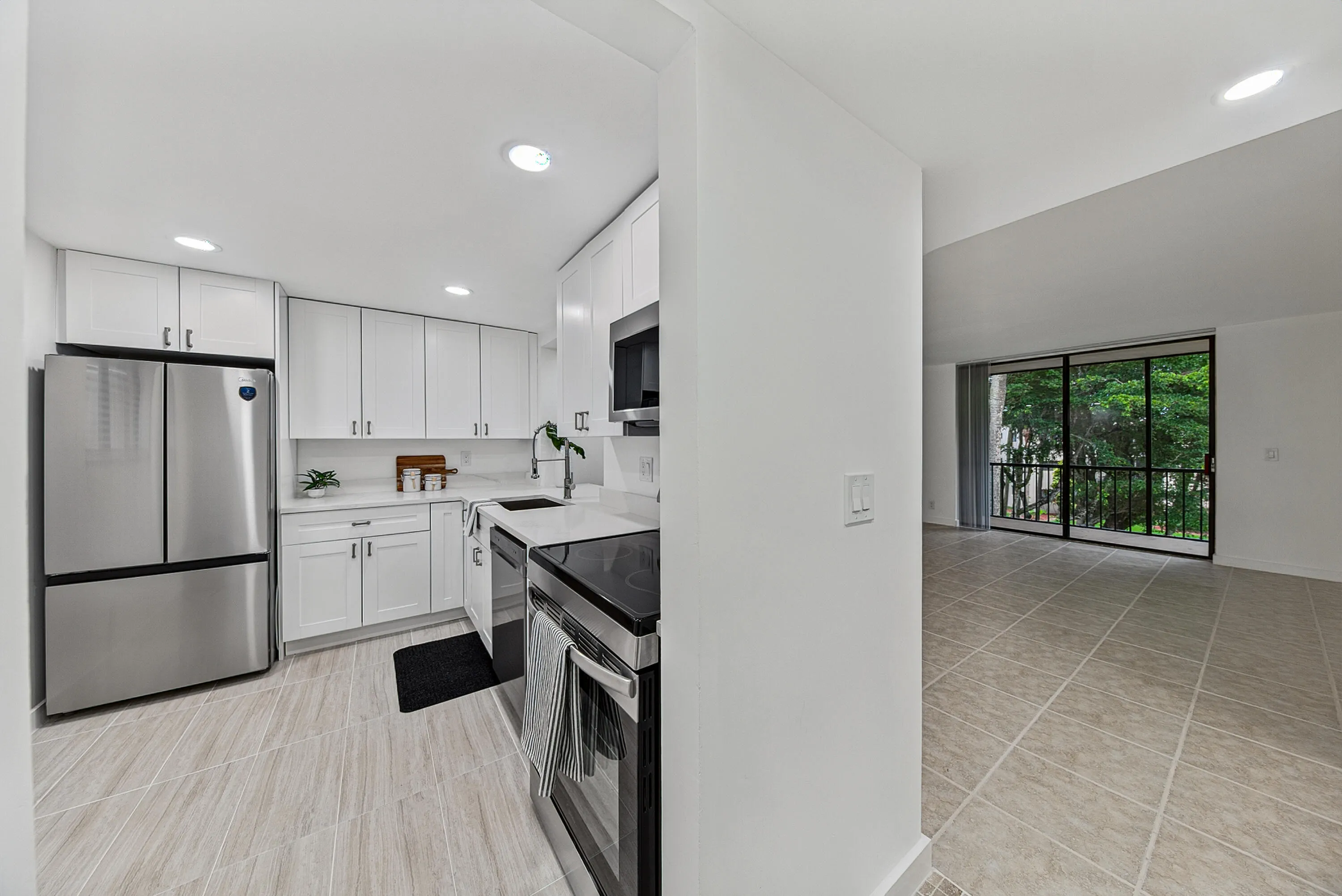 Completely remodeled kitchen