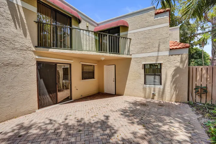 Fenced Courtyard is great for privacy, pets, and family and friends