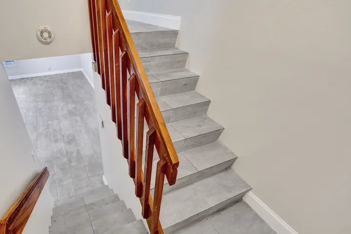 Two sets of stairs easier then one