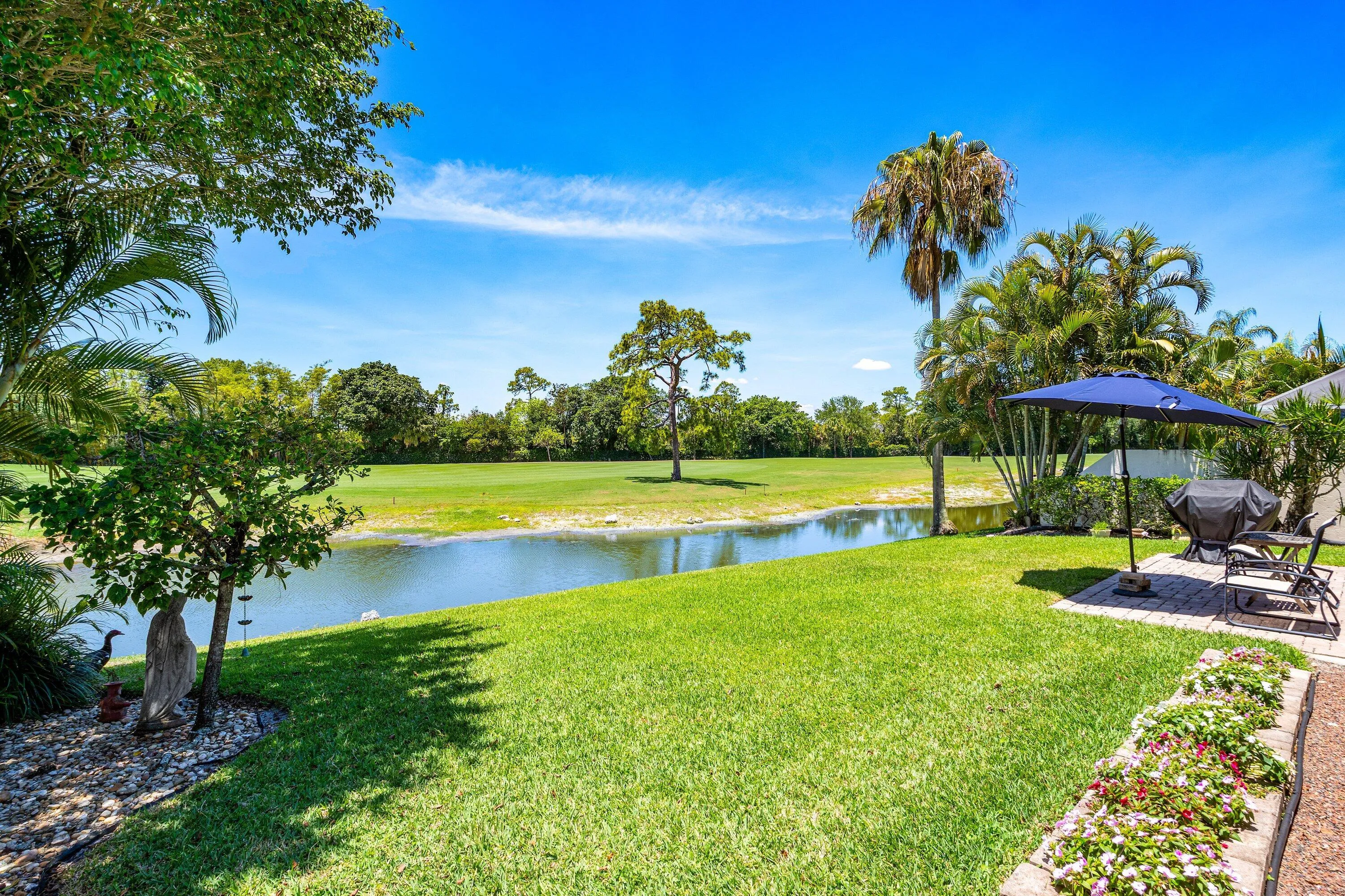 Water and Golf View