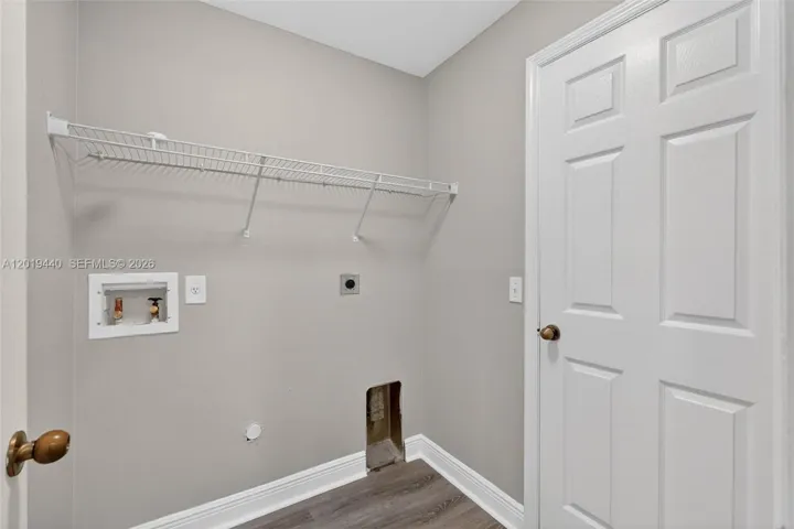 In Home Laundry Room