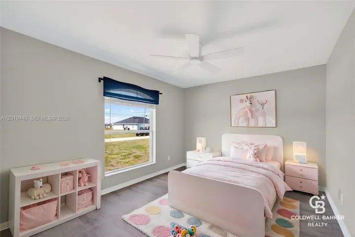 Virtually Staged 4th Bedroom