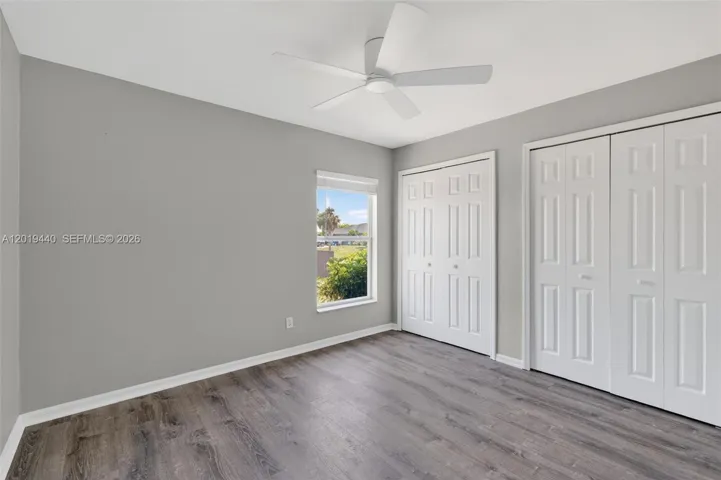 2nd BR w/2 Closets