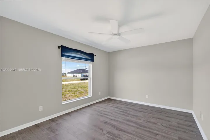 4th Bedroom with Large Window